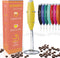 Elementi Milk Handheld Frother Wand - Coffee Mixer, Cold Foam Frother, Office Gadgets, Yellow