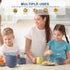 HOTEC Unbreakable Wheat Straw Cereal Bowls, Set of 8, 26oz Microwave & Dishwasher Safe Soup and Salad Bowls