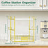 2 Countertop 12 EsLuker.ly Coffee Mug Cup Holder Tree Bar Station Organizer, Tier Mug Stand Rack for Kitchen, Storage