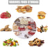 Sous Vide Bags: 20 Pack Reusable Vacuum Food Storage Bags with 1 Hand Pump and 4 Sealing Clips (Gray Kit)