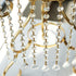 10pcs Crystal Garland Strands Hanging Glass Chandelier Beads Chains Crystal Chandelier Replacements Wedding Decoration