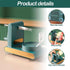 Fruit Peelers for Kitchen, Multi Fruit Peeler Machine with Divider for Apples, Potatoes, and Pears (Light Green)