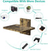 1 22lbs(CS201NC), 1-Shelf, WALI Floating TV Shelf, Tier Projector Shelf for DVD Player, Routers, Game Console, Cable