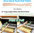 Bamboo Wood Cutting Boards for Mini Smart Toaster Oven Air, Compatible with Breville 860 BSS, 1.2inch Feet