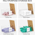 Acrylic Dryer Sheet Holder with Lid, Clear Laundry Sheets Container with 27 Labels, Laundry Pods Storage for Laundry Room Organization