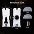 DA61-07540A Freezer Door Handle Support Kit, Compatible with Refrigerator Freezer Door Handle for AP5578979 3160453