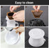 Segarty Pour Over Coffee Dripper, 1 Set White Collapsible Silicone Dripper with Storage Bag, Single Cup Slow Brewer