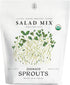 Organic Salad Mix Sprout Seeds (16 oz) Non-GMO, Heirloom Seeds for Sprouting