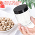 8 OZ Plastic Jars with Lids - 24 Pack Clear Containers for Kitchen and Household Food Storage, BPA Free