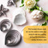 7pcs Rose Petal Cutter Set, Gum Paste Fondant Cake Decorating Tools