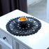 2 12 Inch Pieces Halloween Doilies Crochet for Dressers and End Tables Crafts Disposable Small Valentines Doilies Cloth