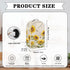 Sunflower Dragonfly Blender Dust Cover, Anti Fingerprint Polyester Cover for Stand Mixer or Coffee Maker