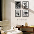 NaZaUK 70s 8x10 Retro Black And White Newspaper Poster What If It All Works Out Canvas Wall Art Positive Trendy Preppy