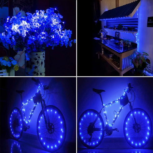 16 50 1 Pack RUICHEN Ft Copper Wire LED Mini Fairy Lights Battery Operated for Bedroom, Christmas, Parties, Wedding