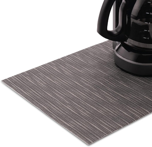 S&T INC. Coffee Mat, Absorbent Bar Mat for Coffee Maker and Espresso Machine, 12 x 18 Inches, House Blend Print