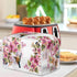 Hummingbird Flower Toaster Cover 4 Slice Washable Anti-Dust Small Appliance Cover Fits Most Standard Toasters