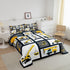 Set Set Set 2Pcs Feelyou Boys Construction Bedding Twin Size Kids Machinery Truck Comforter for Children Construction