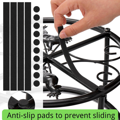 2 Pack Cedilis Chicken Feeder Stand, Heavy Duty Iron Stand for Chicken Coop Poultry Feeder and Waterer Buckets Indoor