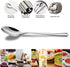 Demitasse Espresso Spoons, 12-piece Mini Stainless Steel Spoons for Coffee, Dessert, Tea, Appetizer (4.7 Inch)