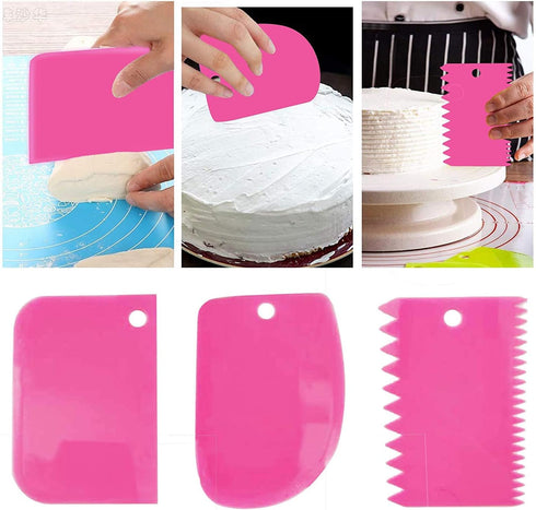 Reusable Silicone Icing Piping Bag with 14× Stainless Steel Nozzle Set for DIY Cake Decorating Tool (14×Nozzle, 2×Bag)