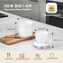 Countertop, Nucookery Ceramic Butter Crock with Lid Embossed French-Style Butter Keeper for Water-Seal Design Keeps