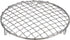 Round Cooking Rack 6.5-inch, 201 Stainless Steel Barbecue Grill Net for Cooking, Baking, Steaming