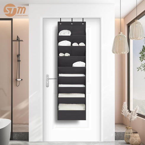 Closet 1 Pack STORAGE MANIAC Over the Door Shoe Organizer Heavy-Duty Large Deep Pocket Hanging Shoe Organizer Shoe Rack