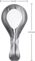 OGGI Stainless Steel Spoon Rest, Long Handle for Kitchen Utensils, Great for Counter, Stove Top, or Coffee Station