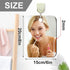 2 Pack (6 8 inch) JUNEBRUSHS Medium Mirror for Shaving Fogless Shatterproof Mirror for Wall Hanging Bathroom Handheld