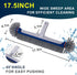 360 17.5" POOLAZA Degree Pool Brush - Heavy Duty Pool Brush Head for inground Pools/Above Ground Pools, Spa, Hot Tub