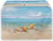 Beach Starfish Print Toaster Cover for Anti-Dust and Fingerprint, Kitchen Small Appliance Decorative Accessories for