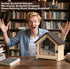 300 Anxiety Bookshelf, Pcs Mini Books Bookshelf Decor Display for Stress Relief and Fun Decor Mini Ornament Shake Away