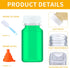 36 Pack 5 oz Nuogo Plastic Juice Bottles Bulk with Lids Reusable Transparent Clear Drink Containers Caps Mini Bulk