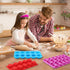 6PCS Silicone Molds Puppy Dog Paw and Bone, Non-Stick Chocolate Molds for Baking, Candy, Pudding, Jelly