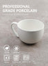 22oz Set 4, Sweese Porcelain Large Coffee Mugs of Large Soup Mug with Handles Perfect for Coffee, Tea, Hot Chocolate