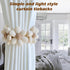 Tiebacks-2 Pack SRG Sunflower Curtain | Daisy Curtain Holdbacks Three Flower | Curtain Tiebacks Boho | Japanese Curtain