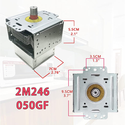 Magnetron 2M246 050GF Microwave Magnetron Tube for LG 6324W1A001L 6324W1A001B AP6316906
