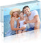 HOUSE DAY Acrylic Picture Frames 5x7, 1 Pack Magnetic 5x7 Picture Frame,