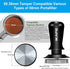 IKAPE 58.35mm Espresso Tamper, Premium Barista Coffee Tamper with Calibrated Spring Loaded, Stainless Steel Base