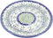 Blue Rose Polish Pottery Summer Vine Dessert Plate