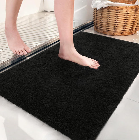 AROGAN Luxury Long Bathroom Runner Rug, 20x30 Inch Thick Soft Microfiber Non Slip Bath Mat, Machine Washable