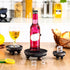 3 5/4/3 Inch Amyhill Pcs Wooden Risers for Display Wood Pedestal Stand Mini Tray Stand Round Wooden Pedestal Holder