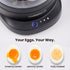 7-Egg Elite Gourmet Electric Egg Cooker with Voice Alerts Soft, Medium & Hard-Boiled Eggs Made Perfectly Fast