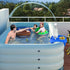 MININAI 2 Hot Tub Side Table Tray with Cup Holders, Foldable Drink Holder and Snacks Tray Outdoor Hot Tub Accessories
