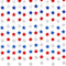 Frienda 44.3 ft Red Blue White Star Streamers, Patriotic 4th of July Decorations, 3 Pack Star Garland