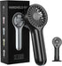 Mini Personal Fan, Handheld, Small Portable, Battery Operated, USB Rechargeable, Black, for Kids, Women, Men, Indoor,