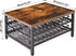 IBUYKE 2-Tier Coffee Pod Drawer Holder, Compact Storage Organizer for Nespresso Capsule Pods, Rustic Brown