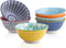 Selamica Porcelain Ice Cream Bowls Set of 6, Small Bowls, Ceramic bowls