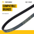 PartsBroz D511255P Cylinder Belt, Compatible with SpeedQueen Washer Dryer, Ultra Durable Replacement