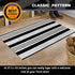 Black and White Striped Rug (27.5 x 43 Inches),Black and White Outdoor Rug, Hand-Woven Striped Rug Indoor/Outdoor Area Rug Front Door Floor Mat for Farmhouse/Porch/Living Room. by KaHouen